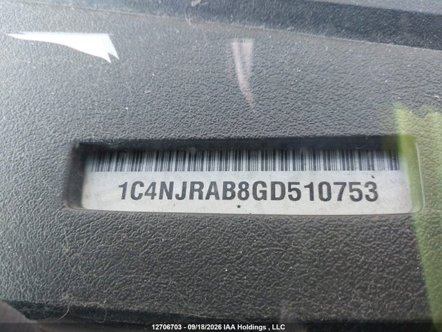 1C4NJRAB8GD510753 Jeep Patriot Sport/north