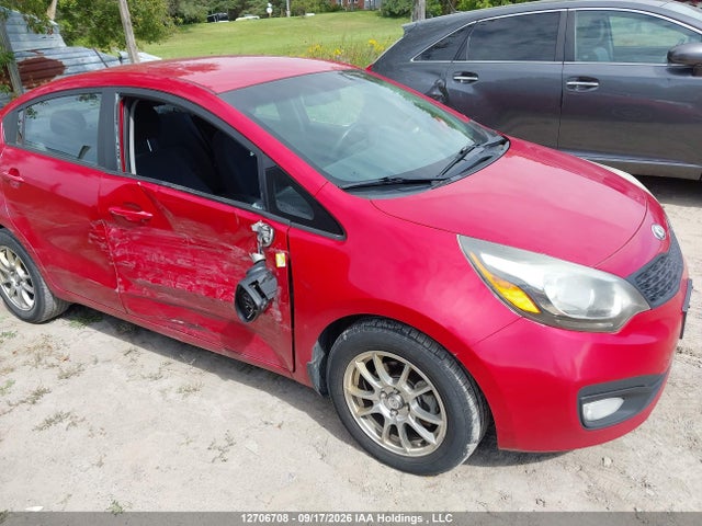 12706708 :رقم المزاد ، KNADM4A33D6207990 vin ، 2013 Kia Rio Lx مزاد بيع