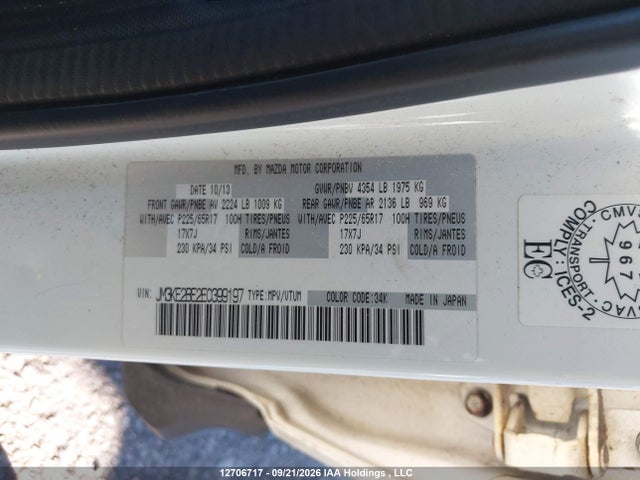 Mazda CX-5 2014 JM3KE2BE2E0399197 Image 18