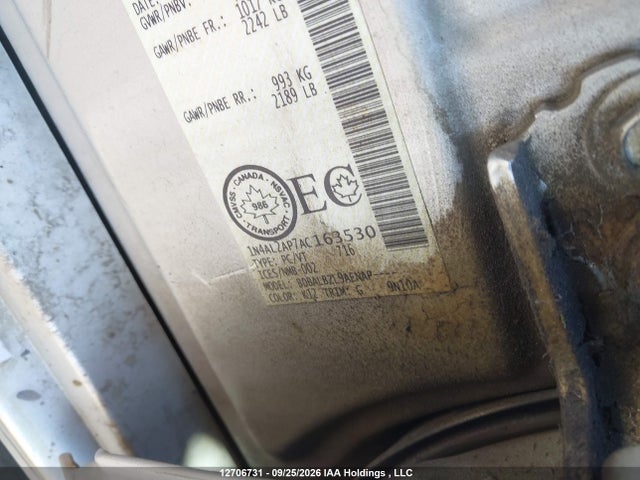 Aukcja sprzedaży 2010 Nissan Altima, vin: 1N4AL2AP7AC163530, numer aukcji: 12706731
