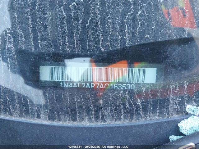 Aukcja sprzedaży 2010 Nissan Altima, vin: 1N4AL2AP7AC163530, numer aukcji: 12706731