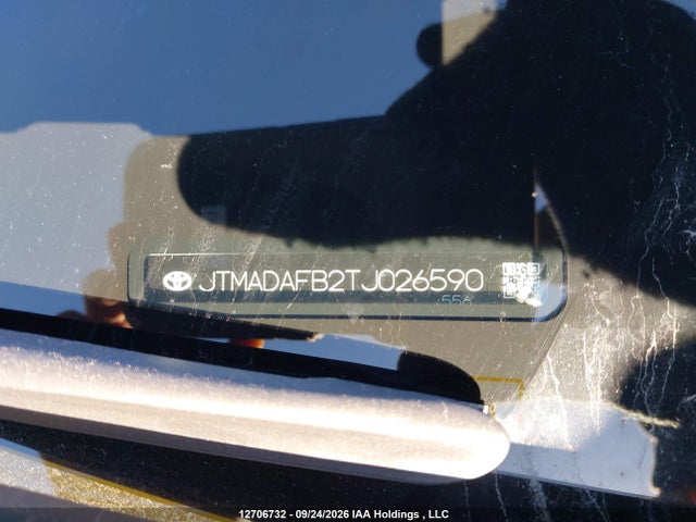 Aukcja sprzedaży 2026 Toyota Bz Xle Awd, vin: JTMADAFB2TJ026590, numer aukcji: 12706732