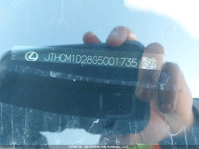 Auction sale of the 2016 Lexus Is 300 300, vin: JTHCM1D28G5001735, lot number: 12706735