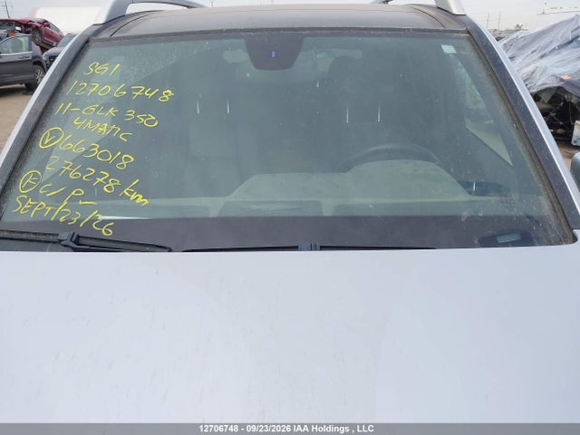 12706748 :رقم المزاد ، WDCGG8HBXBF663018 vin ، 2011 Mercedes-benz Glk 350 4matic مزاد بيع