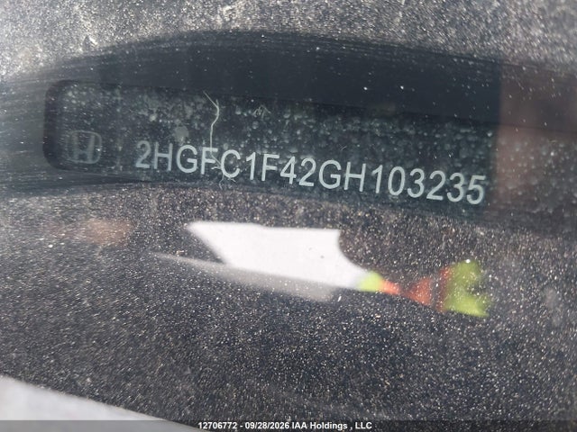 Honda Civic Ex-t 2016 2HGFC1F42GH103235 Image 9