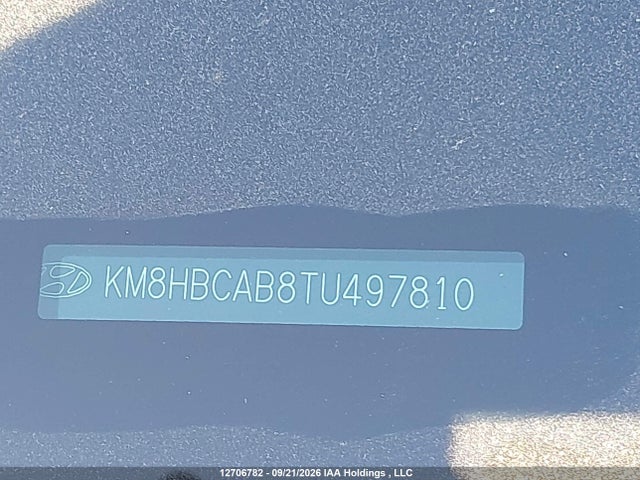 12706782 :رقم المزاد ، KM8HBCAB8TU497810 vin ، 2026 Hyundai Kona Preferred مزاد بيع