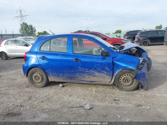 2015 Nissan Micra მანქანა იყიდება აუქციონზე, vin: 3N1CK3CP6FL242212, აუქციონის ნომერი: 12706783