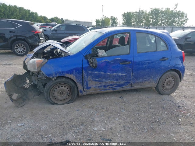 2015 Nissan Micra მანქანა იყიდება აუქციონზე, vin: 3N1CK3CP6FL242212, აუქციონის ნომერი: 12706783