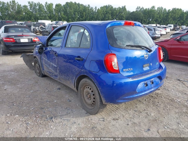 2015 Nissan Micra მანქანა იყიდება აუქციონზე, vin: 3N1CK3CP6FL242212, აუქციონის ნომერი: 12706783