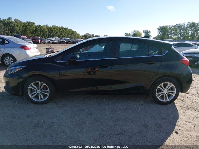 12706803 :رقم المزاد ، 3G1BE6SM2KS537227 vin ، 2019 Chevrolet Cruze Lt مزاد بيع