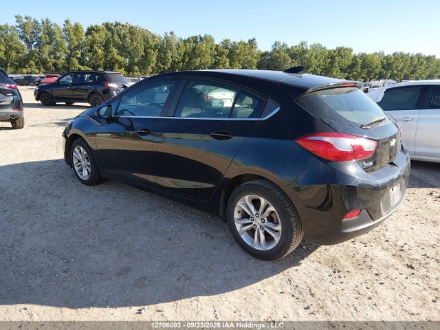 12706803 :رقم المزاد ، 3G1BE6SM2KS537227 vin ، 2019 Chevrolet Cruze Lt مزاد بيع