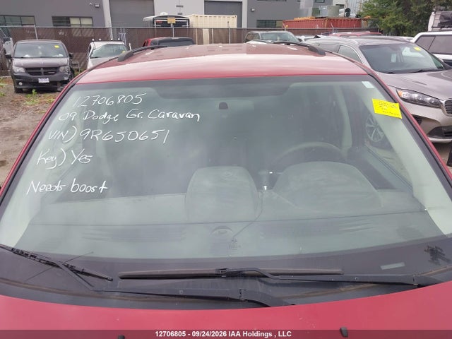 12706805 :رقم المزاد ، 2D8HN44E39R650561 vin ، 2009 Dodge Grand Caravan Se مزاد بيع