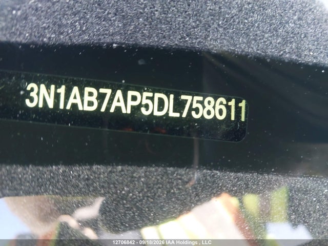 Продажа на аукционе авто 2013 Nissan Sentra S/sv/sr/sl, vin: 3N1AB7AP5DL758611, номер лота: 12706842