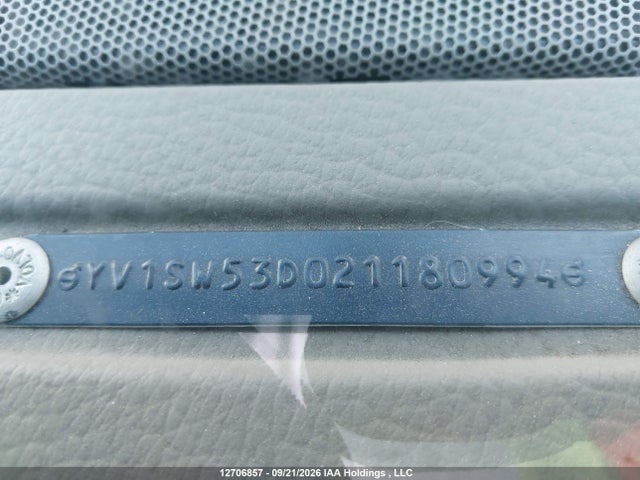 Aukcja sprzedaży 2002 Volvo V70 T5, vin: YV1SW53D021180994, numer aukcji: 12706857
