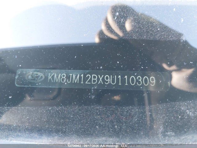 Продаж на аукціоні авто 2009 Hyundai Tucson Gls, vin: KM8JM12BX9U110309, номер лоту: 12706862