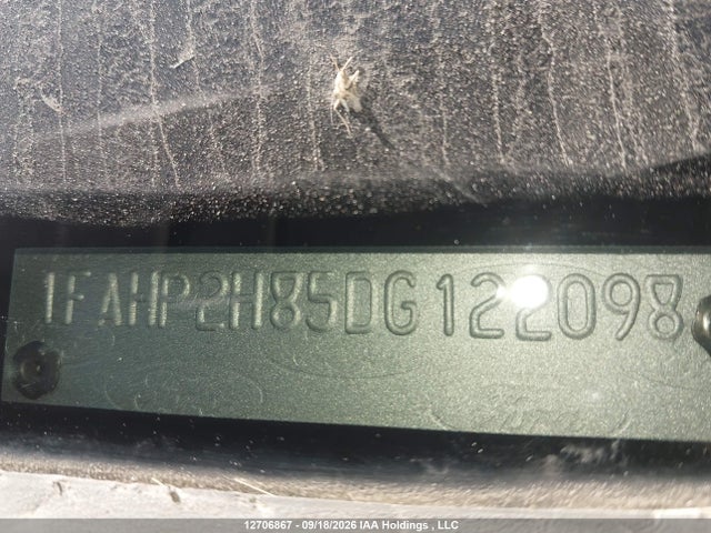 2013 Ford Taurus Sel მანქანა იყიდება აუქციონზე, vin: 1FAHP2H85DG122098, აუქციონის ნომერი: 12706867
