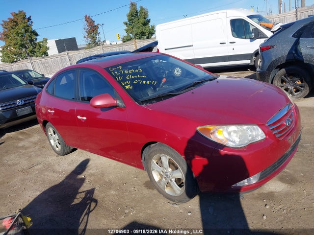 Продаж на аукціоні авто 2010 Hyundai Elantra Limited, vin: KMHDU4AD8AU078871, номер лоту: 12706903