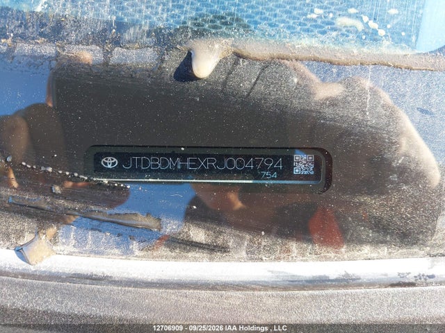 2024 Toyota Corolla Le/se/night Shade მანქანა იყიდება აუქციონზე, vin: JTDBDMHEXRJ004794, აუქციონის ნომერი: 12706909
