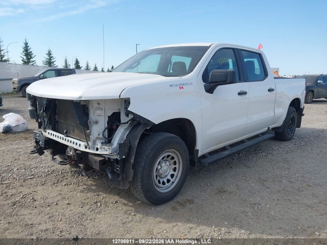 2021 Chevrolet Silverado 1500 Work Truck მანქანა იყიდება აუქციონზე, vin: 3GCPYAEH4MG167037, აუქციონის ნომერი: 12706911