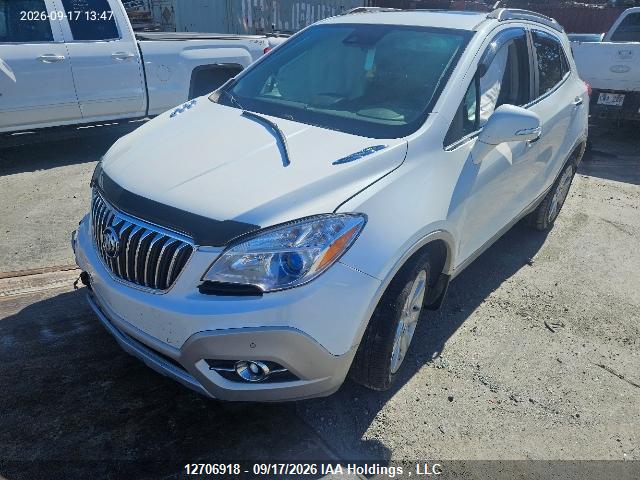 12706918 :رقم المزاد ، KL4CJHSB5FB254592 vin ، 2015 Buick Encore Premium مزاد بيع