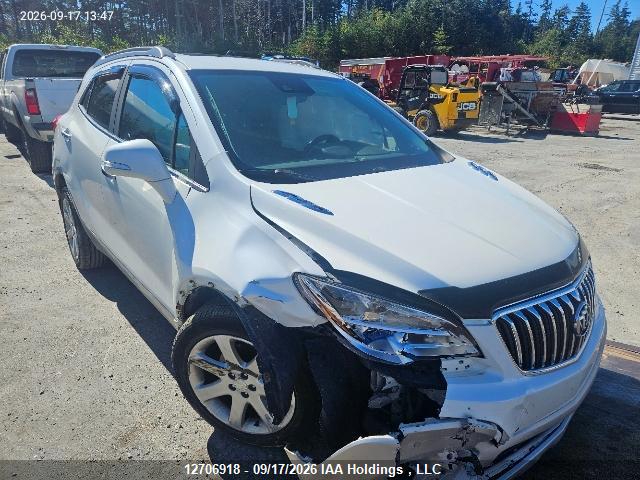 12706918 :رقم المزاد ، KL4CJHSB5FB254592 vin ، 2015 Buick Encore Premium مزاد بيع