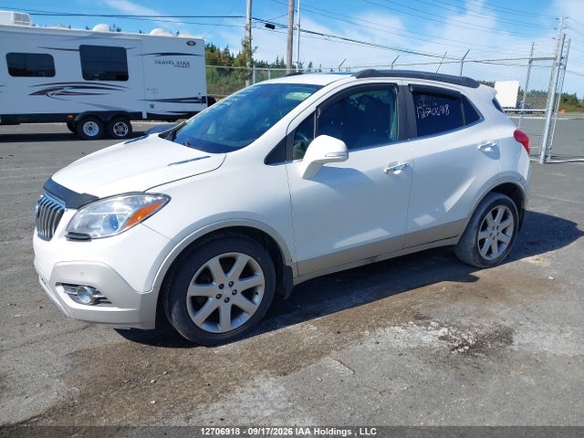 12706918 :رقم المزاد ، KL4CJHSB5FB254592 vin ، 2015 Buick Encore Premium مزاد بيع