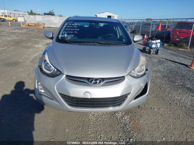 12706923 :رقم المزاد ، KMHDH4AH7FU383597 vin ، 2015 Hyundai Elantra Se/sport/limited مزاد بيع