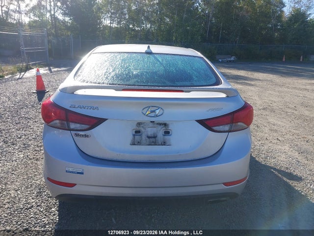 12706923 :رقم المزاد ، KMHDH4AH7FU383597 vin ، 2015 Hyundai Elantra Se/sport/limited مزاد بيع