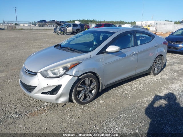 12706923 :رقم المزاد ، KMHDH4AH7FU383597 vin ، 2015 Hyundai Elantra Se/sport/limited مزاد بيع