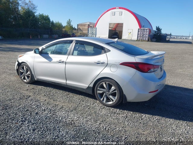 12706923 :رقم المزاد ، KMHDH4AH7FU383597 vin ، 2015 Hyundai Elantra Se/sport/limited مزاد بيع