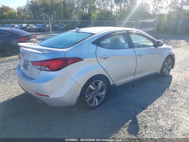 12706923 :رقم المزاد ، KMHDH4AH7FU383597 vin ، 2015 Hyundai Elantra Se/sport/limited مزاد بيع