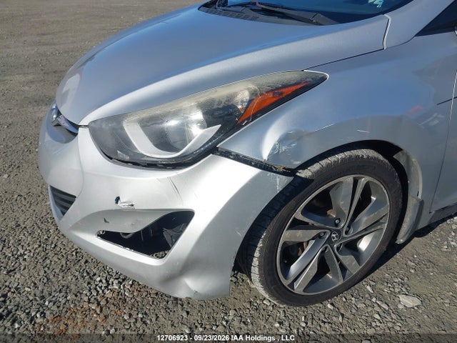 12706923 :رقم المزاد ، KMHDH4AH7FU383597 vin ، 2015 Hyundai Elantra Se/sport/limited مزاد بيع