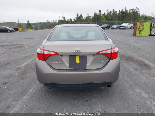 Aukcja sprzedaży 2016 Toyota Corolla Le, vin: 2T1BURHE5GC620196, numer aukcji: 12706940