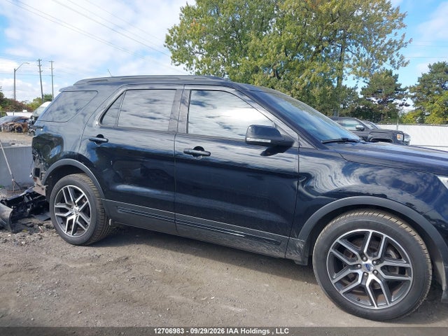 12706983 :رقم المزاد ، 1FM5K8GTXJGC57511 vin ، 2018 Ford Explorer Sport مزاد بيع
