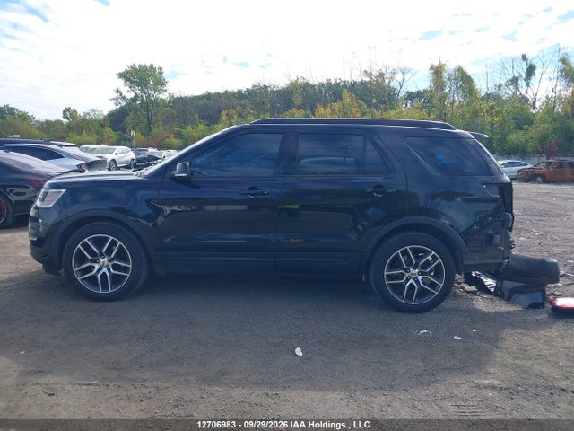 12706983 :رقم المزاد ، 1FM5K8GTXJGC57511 vin ، 2018 Ford Explorer Sport مزاد بيع
