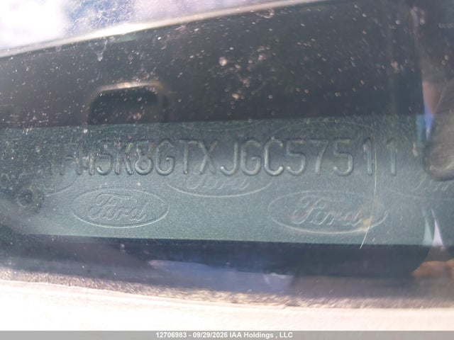 12706983 :رقم المزاد ، 1FM5K8GTXJGC57511 vin ، 2018 Ford Explorer Sport مزاد بيع