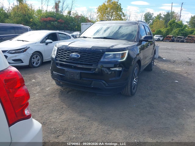 12706983 :رقم المزاد ، 1FM5K8GTXJGC57511 vin ، 2018 Ford Explorer Sport مزاد بيع