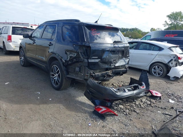12706983 :رقم المزاد ، 1FM5K8GTXJGC57511 vin ، 2018 Ford Explorer Sport مزاد بيع