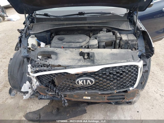 12706985 :رقم المزاد ، 5XYPG4A31HG213491 vin ، 2017 Kia Sorento 2.4l Lx مزاد بيع