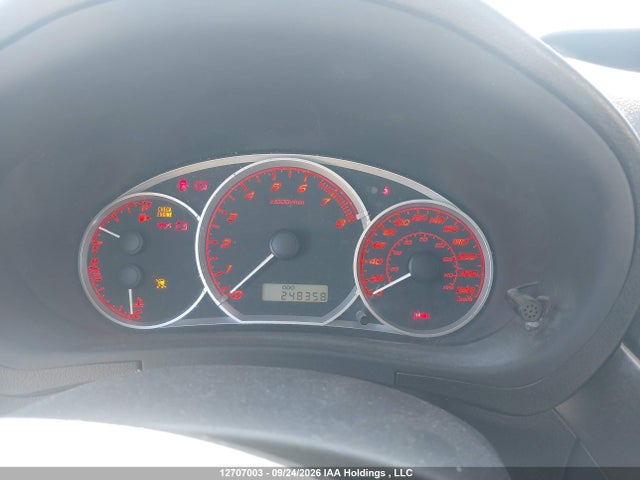 12707003 :رقم المزاد ، JF1GE7G68AG505026 vin ، 2010 Subaru Impreza Wrx/wrx Limited Package مزاد بيع