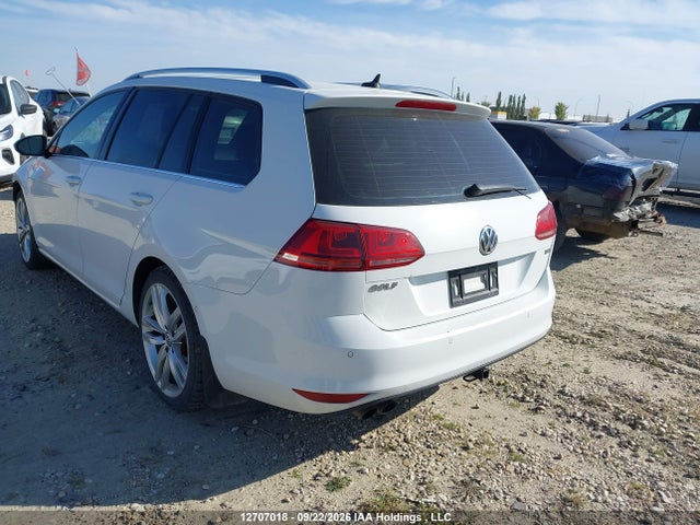 2016 Volkswagen Golf Sportwagon 1.8 Tsi Comfortline/1.8 Tsi Highline/1.8 Tsi Trendline მანქანა იყიდება აუქციონზე, vin: 3VWC17AU3GM519391, აუქციონის ნომერი: 12707018