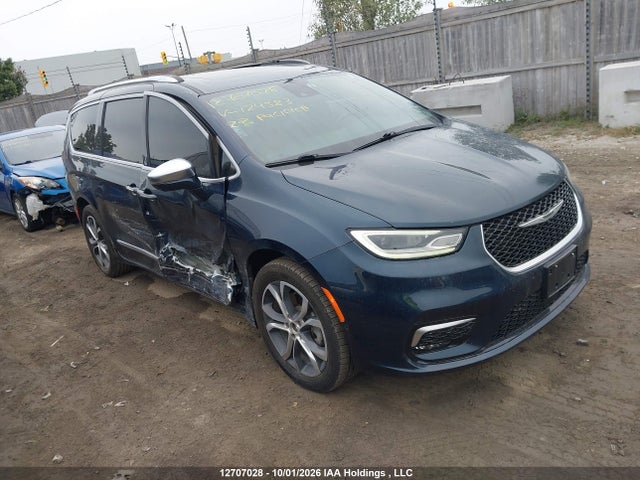 12707028 :رقم المزاد ، 2C4RC3PG2NR124383 vin ، 2022 Chrysler Pacifica Pinnacle Awd مزاد بيع