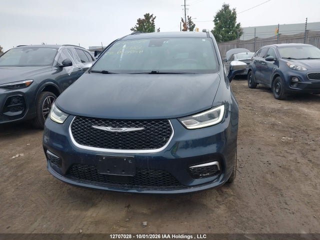 12707028 :رقم المزاد ، 2C4RC3PG2NR124383 vin ، 2022 Chrysler Pacifica Pinnacle Awd مزاد بيع
