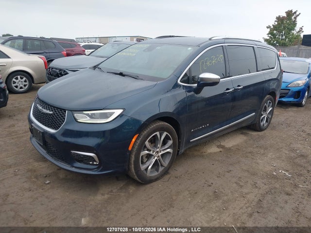 12707028 :رقم المزاد ، 2C4RC3PG2NR124383 vin ، 2022 Chrysler Pacifica Pinnacle Awd مزاد بيع