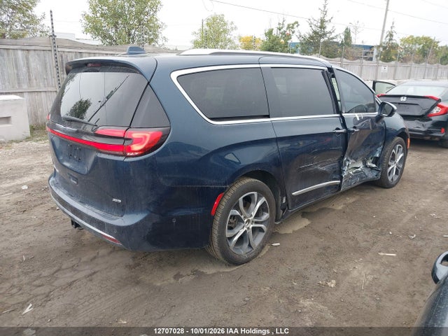 12707028 :رقم المزاد ، 2C4RC3PG2NR124383 vin ، 2022 Chrysler Pacifica Pinnacle Awd مزاد بيع