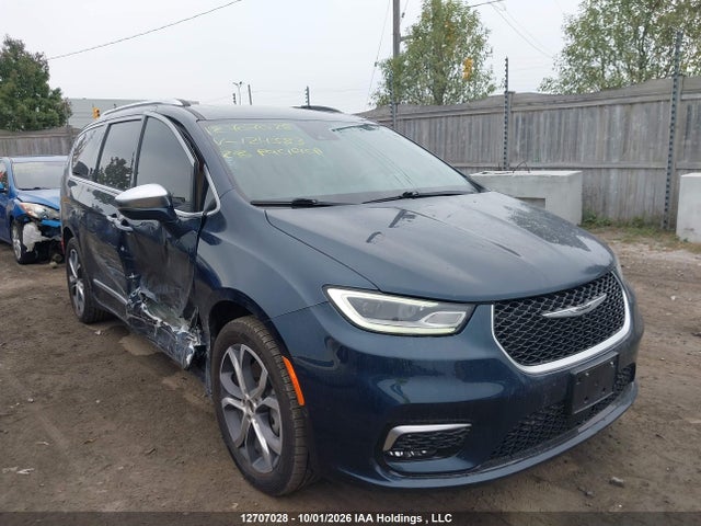 12707028 :رقم المزاد ، 2C4RC3PG2NR124383 vin ، 2022 Chrysler Pacifica Pinnacle Awd مزاد بيع