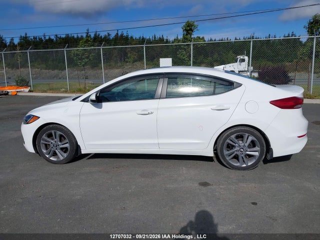 12707032 :رقم المزاد ، KMHD84LF5HU217965 vin ، 2017 Hyundai Elantra Gls مزاد بيع