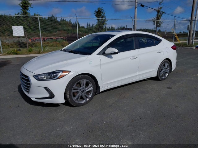 12707032 :رقم المزاد ، KMHD84LF5HU217965 vin ، 2017 Hyundai Elantra Gls مزاد بيع