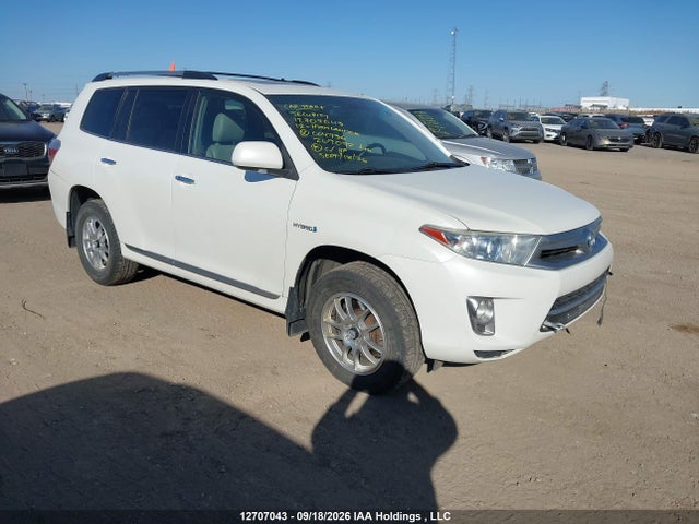 Продаж на аукціоні авто 2012 Toyota Highlander Hybrid Limited, vin: JTEDC3EH5C2004736, номер лоту: 12707043