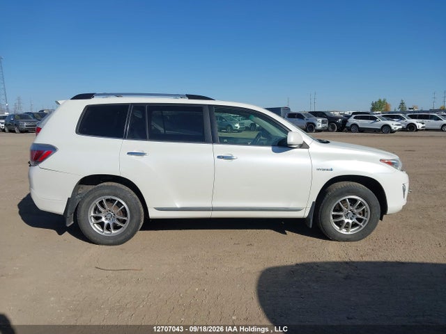 12707043 :رقم المزاد ، JTEDC3EH5C2004736 vin ، 2012 Toyota Highlander Hybrid Limited مزاد بيع